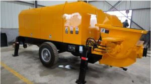 Помпа за изливане на бетон