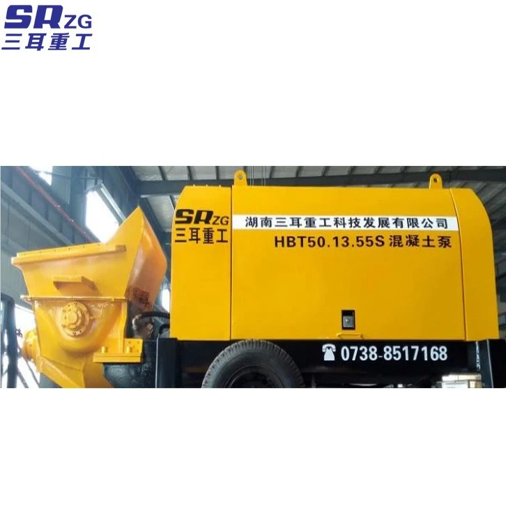 Trail portable concrete pump crete1